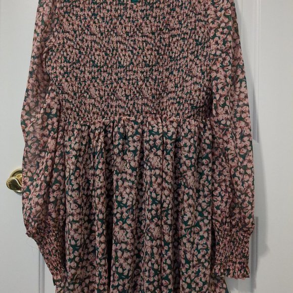NWT Lulus Floral Mini Dress Large - Picture 5 of 5